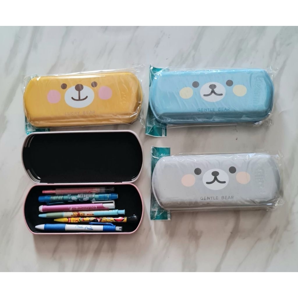 

Tin Pencil Case Animal and Barbie