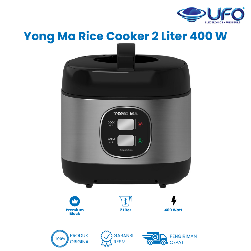 Yong Ma Rice Cooker 2 Liter 400 Watt SMC8073