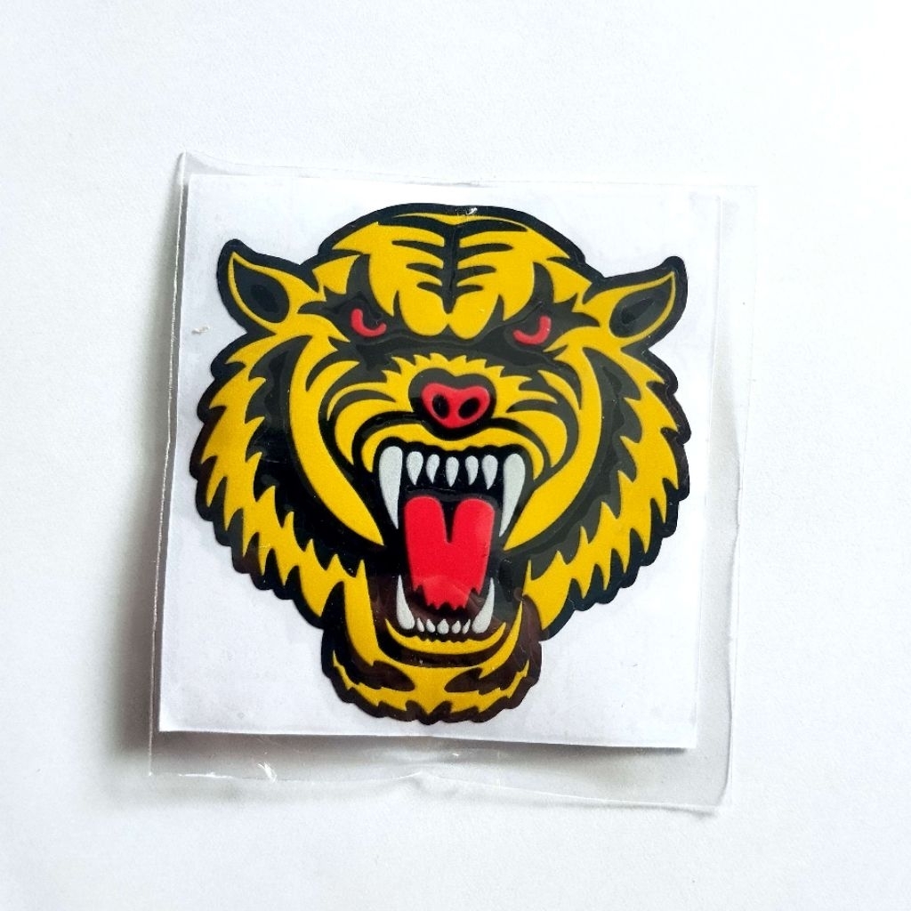 

STICKER MACAN HARIMAU | STIKER TIMBUL DTF