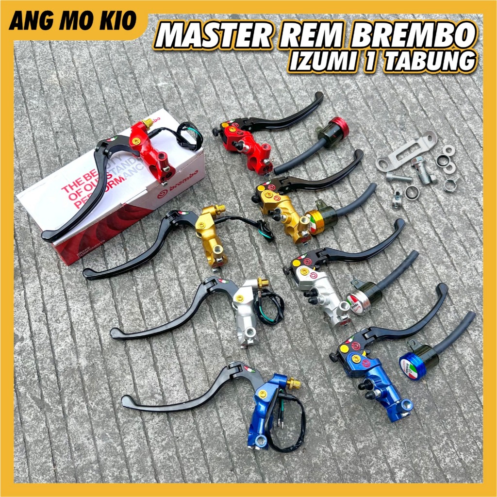 Master rem handle Lipat kiri kanan full set assy RCS19 Izumi Brembo Z6011 universal rx king mega pro