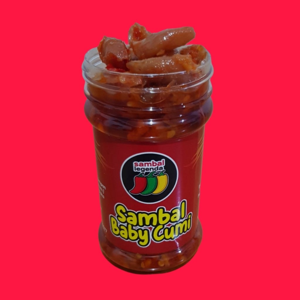 

SambalLegendaMedan-SambalBabyCumiHomemadeTanpaPengawet150gram