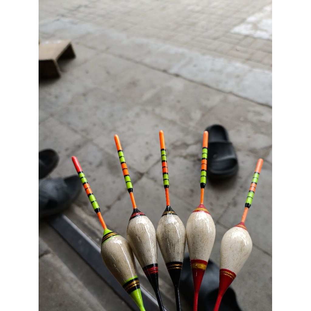 Pelampung Anti Badai Bahan kayu Balsa Gemoy Edition pelampung waduk pelampung mancing kambangan panc