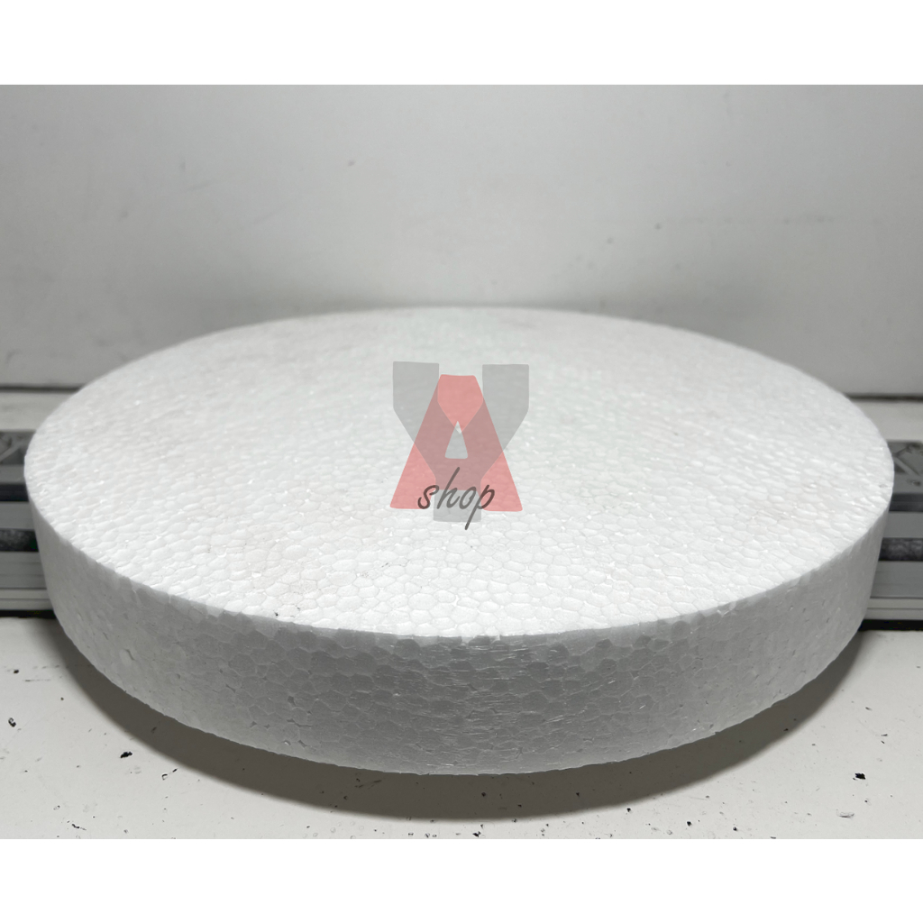 Gabus Styrofoam Dummy Cake Kue Bulat Tinggi 5 cm Diameter 50 cm