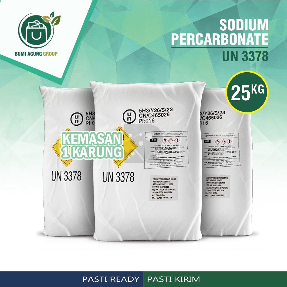 Sodium percarbonat deterjen OXY/ OXY powder / penghilang noda pakaian / pemutih pakaian 25kg