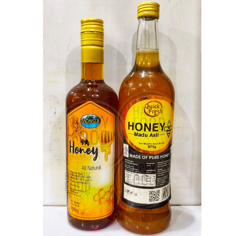 

[BPOM RI] MONSTA HONEY 750 GRAM/QUICKFRESH MADU MURNI 875 GRAM/QUICK FRESH MADU ASLI ALAMI