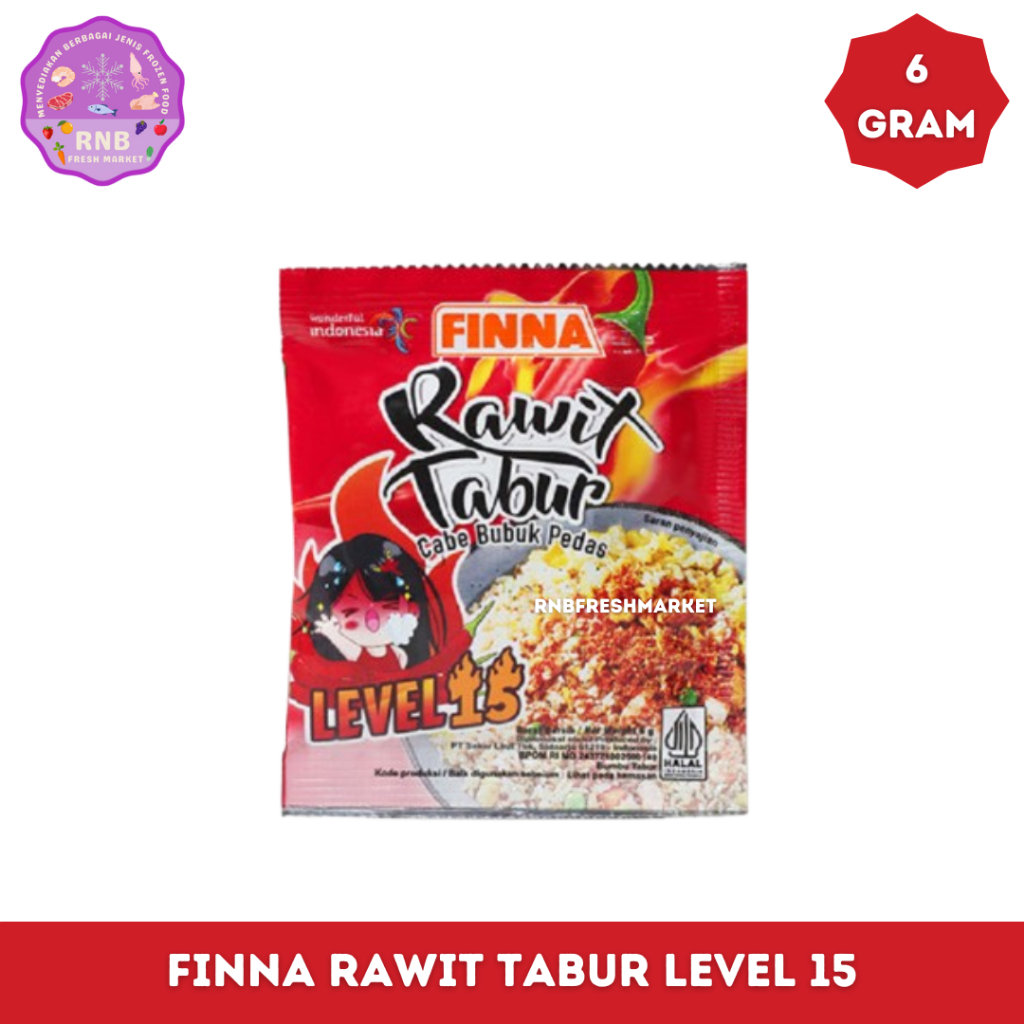 

Finna Rawit Tabur Level 15 Netto 6 Gram