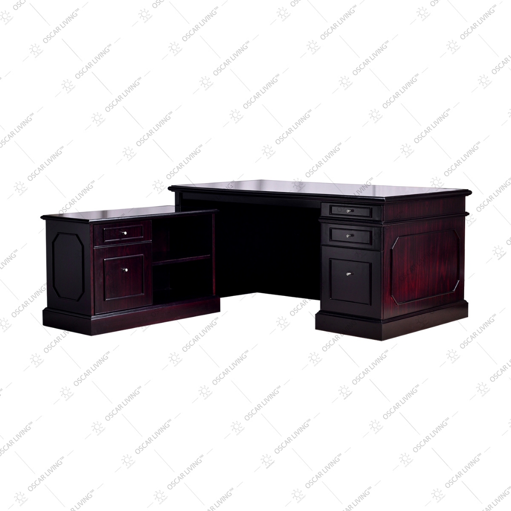 HORSE METAL MEJA STAFF MEJA KERJA MEJA KANTOR MEJA KOMPUTER MTL 01 MS ST 01 DARK MAHONY KHUSUS JABOD