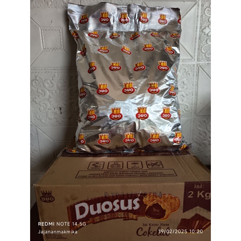 

READY MEDAN| HALAL| SUS COKLAT DUOSUS | SOES COKLAT| SUS COKLAT LUMER, ENAK DAN RAPUH KEMASAN 500 GR