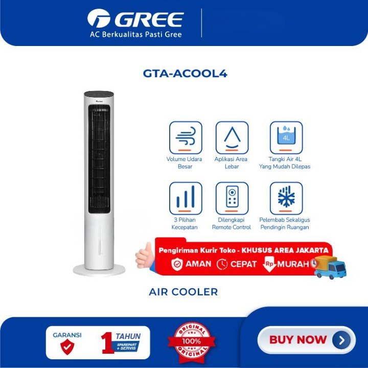 GREE Tower Fan Air Cooler GTA-ACOOL4