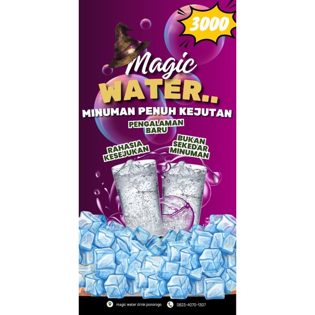 

MAGIC WATER SIAP MINUM, BUBUK MAGIC WATER, MAGIC WATER VIRAL