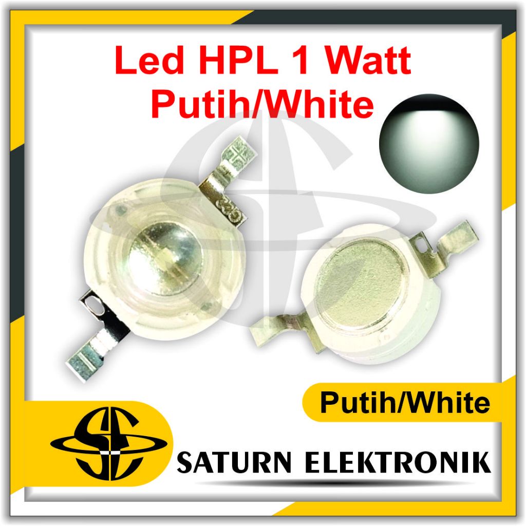 Led HPL 1 Watt Putih/White