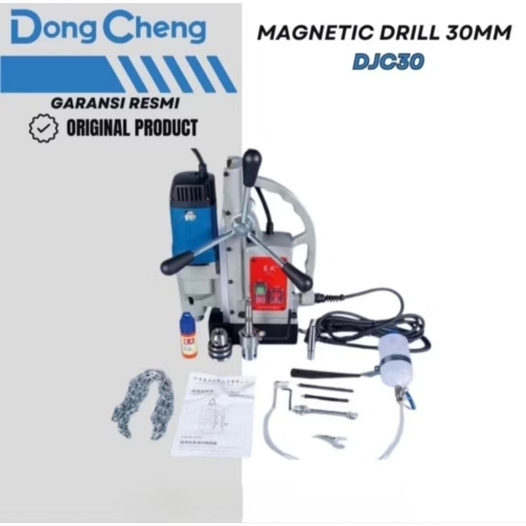 Dongcheng DJC30 Bor Magnet Magnetic Drill Mesin Bor Magnet 30mm