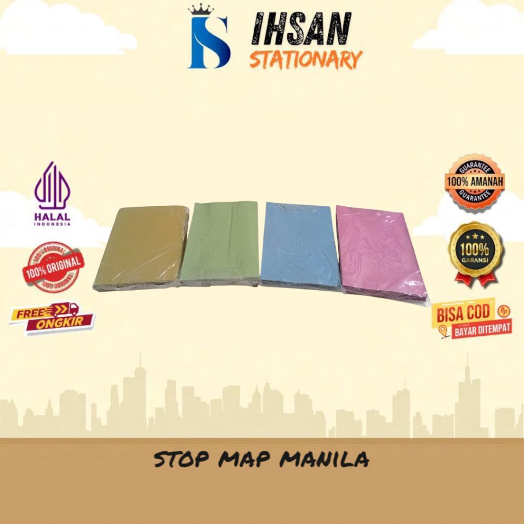 

Stop Map/Map Kertas Folio Isi 10 & 50