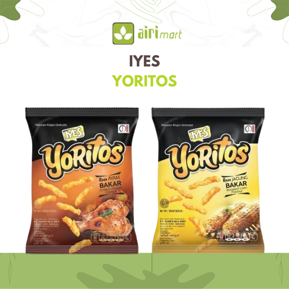 

Iyes Yoritos Snack Ayam Bakar, Jagung Bakar 70 Gr