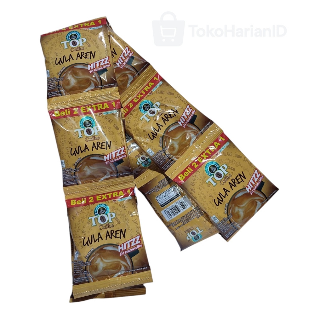

Top Kopi Gula Aren Coklat 22g x 15 Sachet (1 Renteng) – Kopi Instan 3 in 1