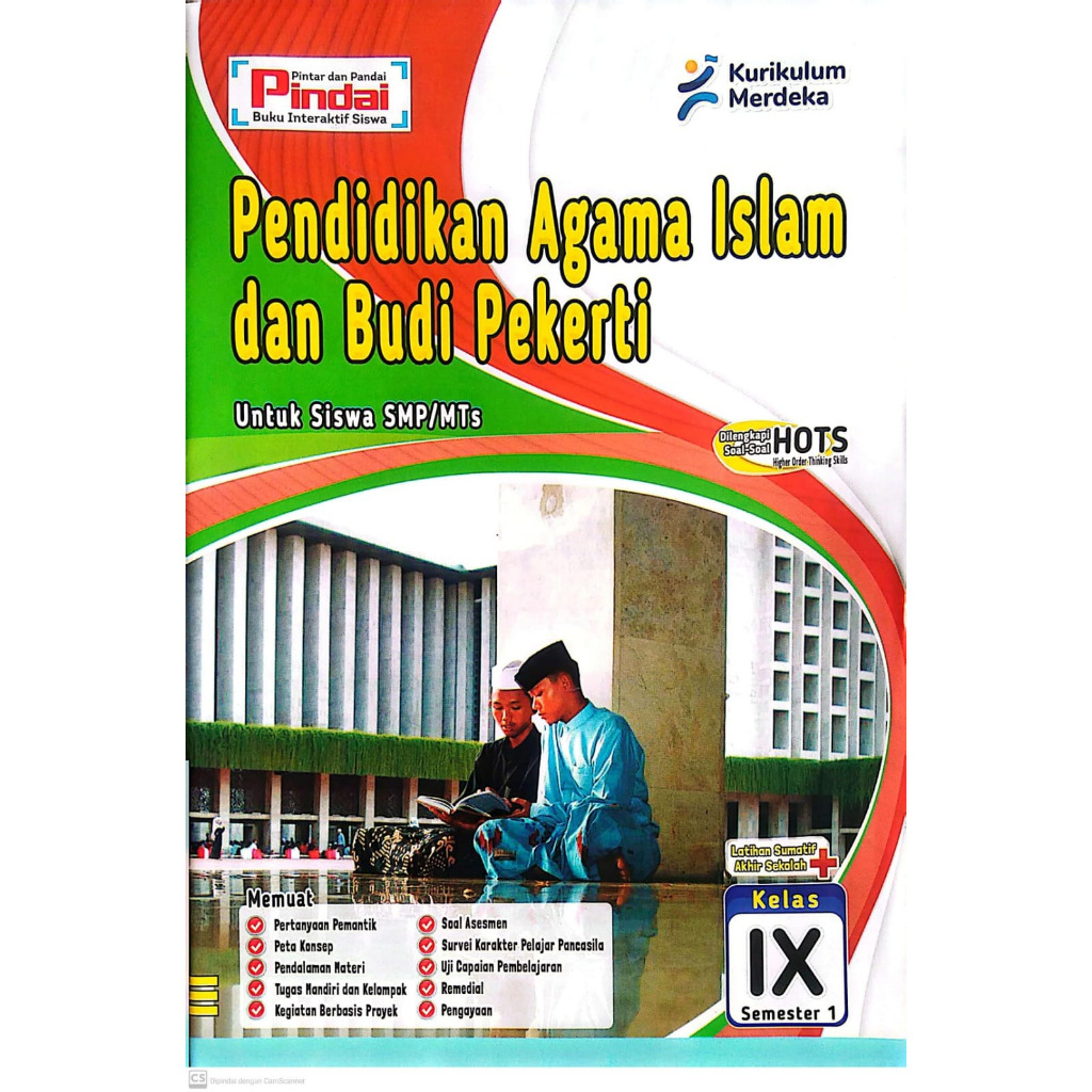 Buku LKS PAI Kelas 9 SMP/MTs Semester 1 Kurikulum Merdeka