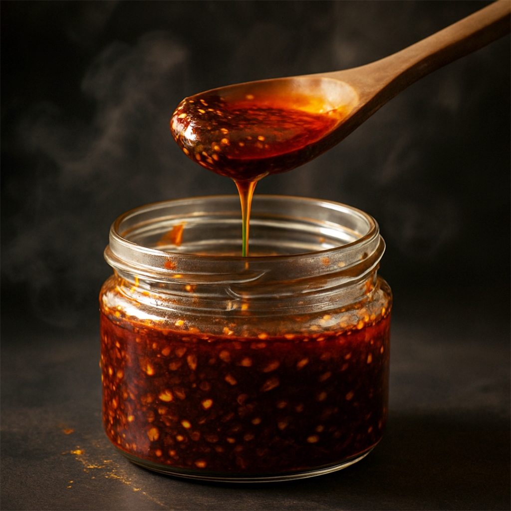 

Chili Oil 150ml Minyak Cabai Daun Jeruk Halal