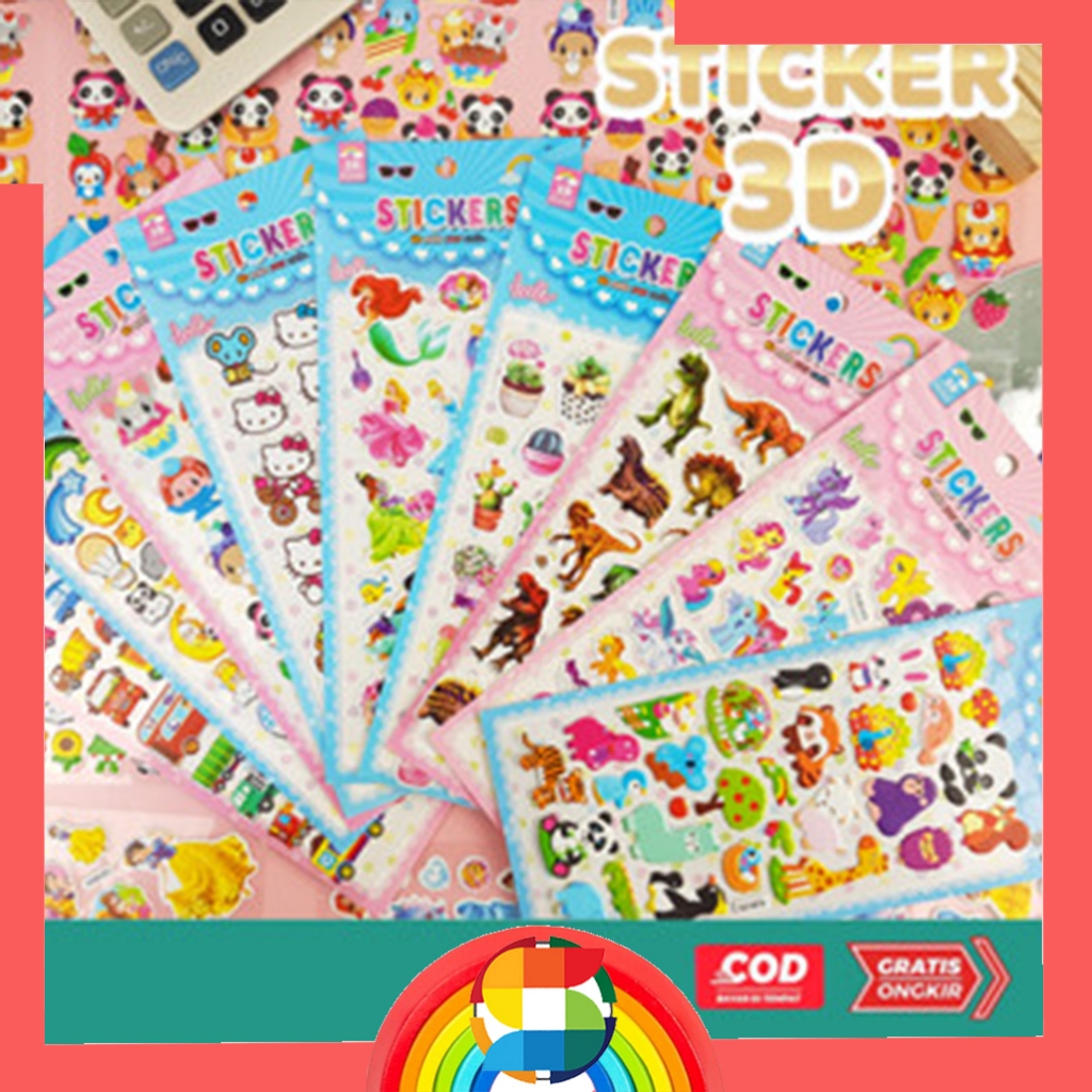 

Sticker 3D Karakter / Sticker Momo / Sticker Buku Aesthetic / Sticker Tempelan Anti Air / Sticker Jurnal 21915-6
