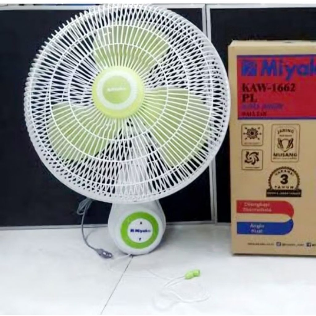 Kipas Angin Dinding Miyako 16 Inchi/Wall Fan Miyako 16 Inchi/Kipas Angin Miyako Dinding