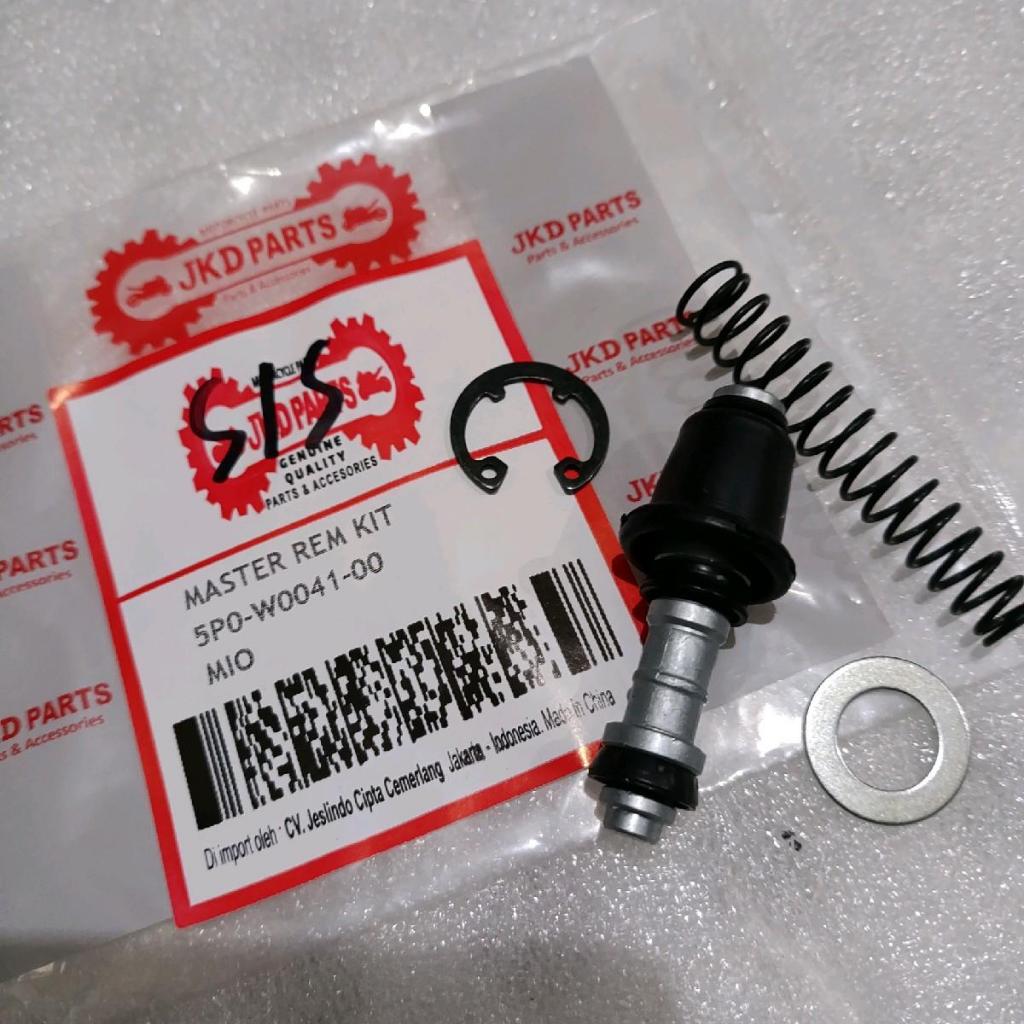 MASTER REM KIT MOTOR MIO MERK JKD PARTS DALEMAN ISIAN MASTER REM ATAS MIO