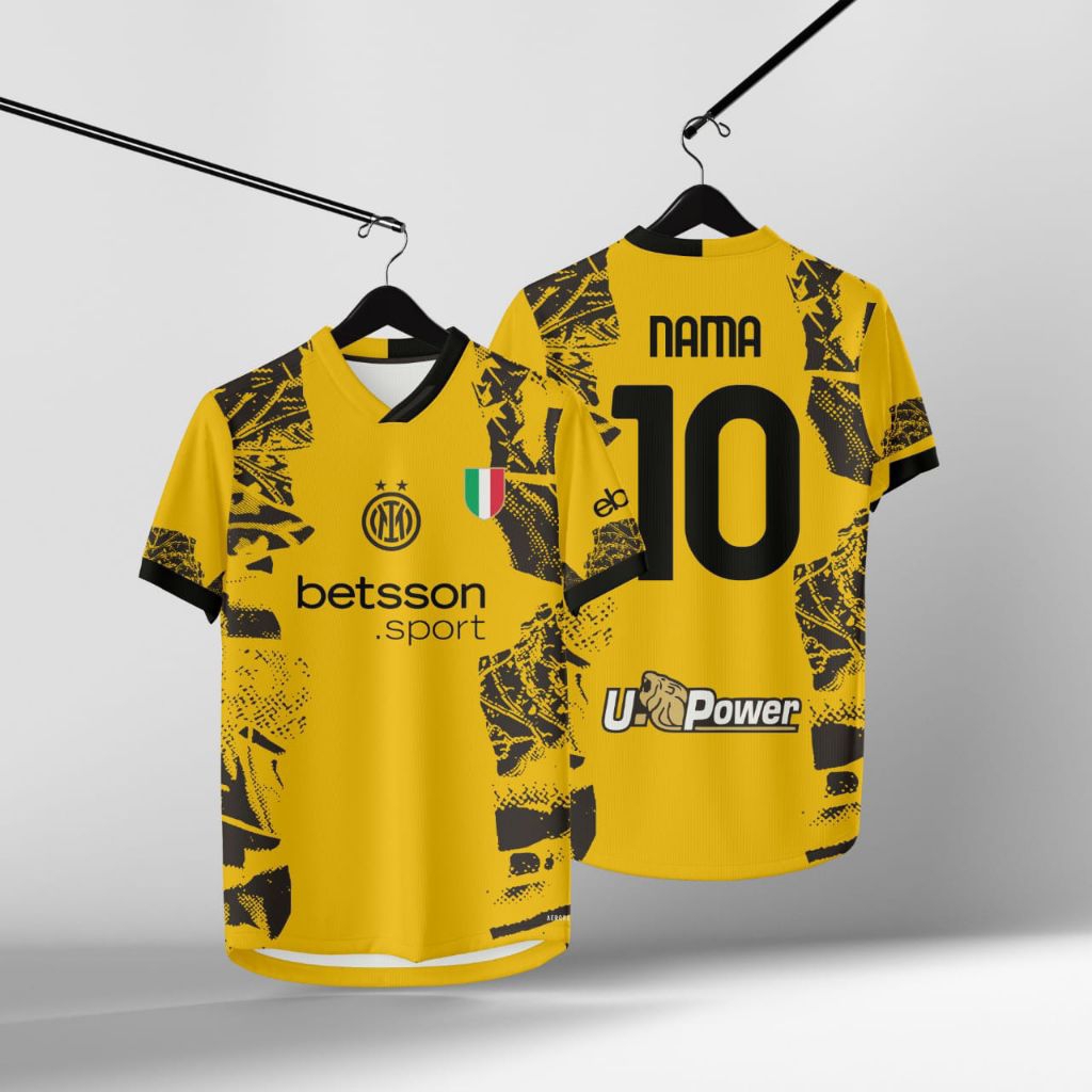 Jersey Inter Milan 3rd Gratis nama dan nomor punggung