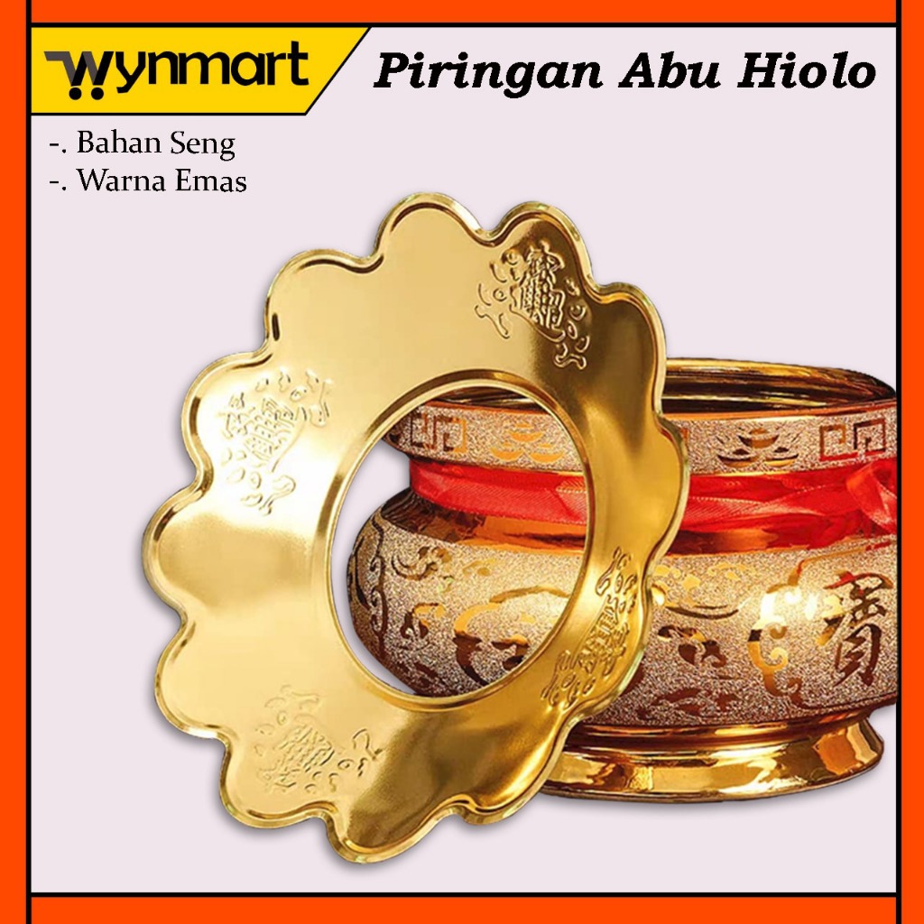 Piring Abu Hiolo / Piringan Abu untuk Hiolo Sembahyang