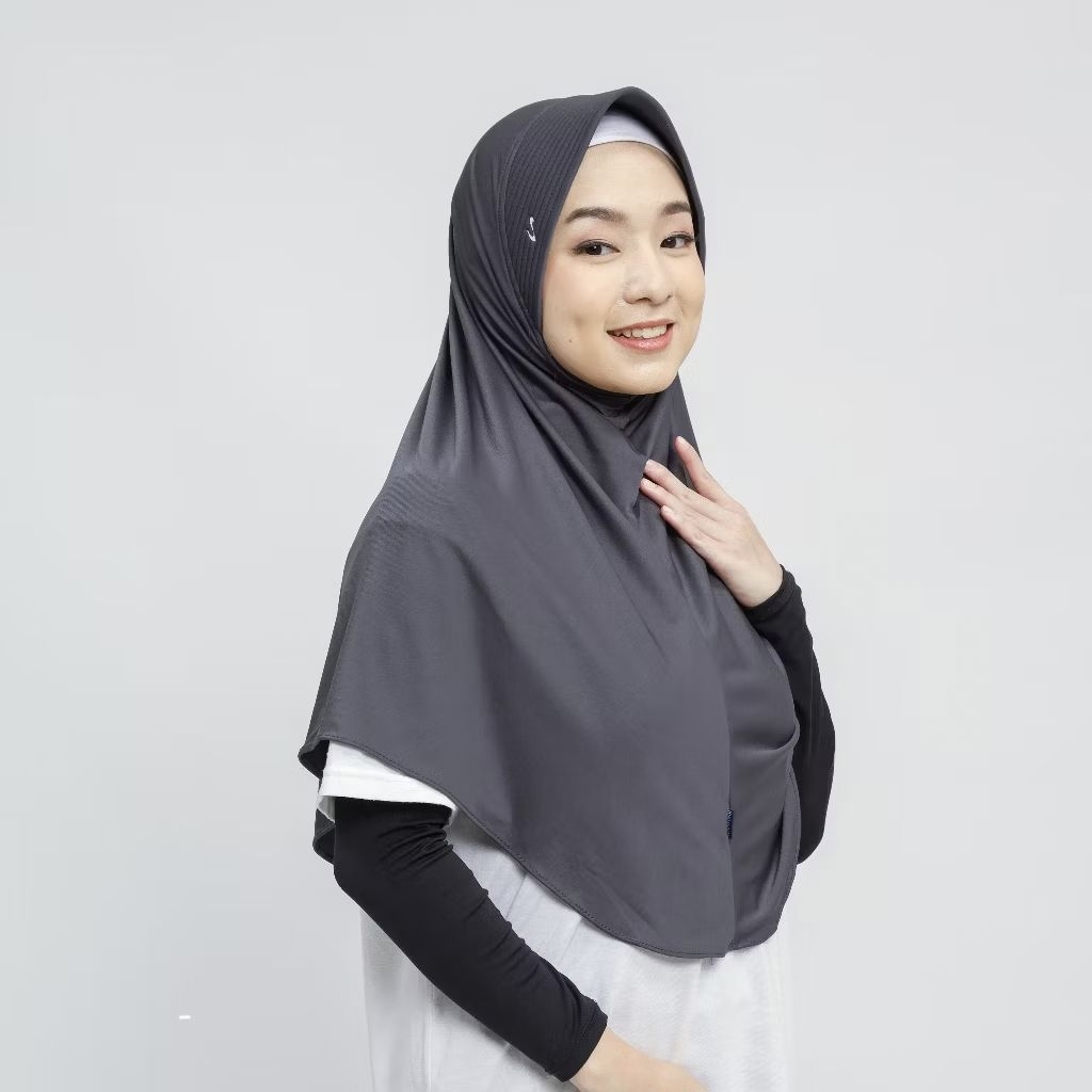 Bergo Hamidah ORI Size L/Bergo Hamidah Sport/Bergo Hamidah Label Hamidah
