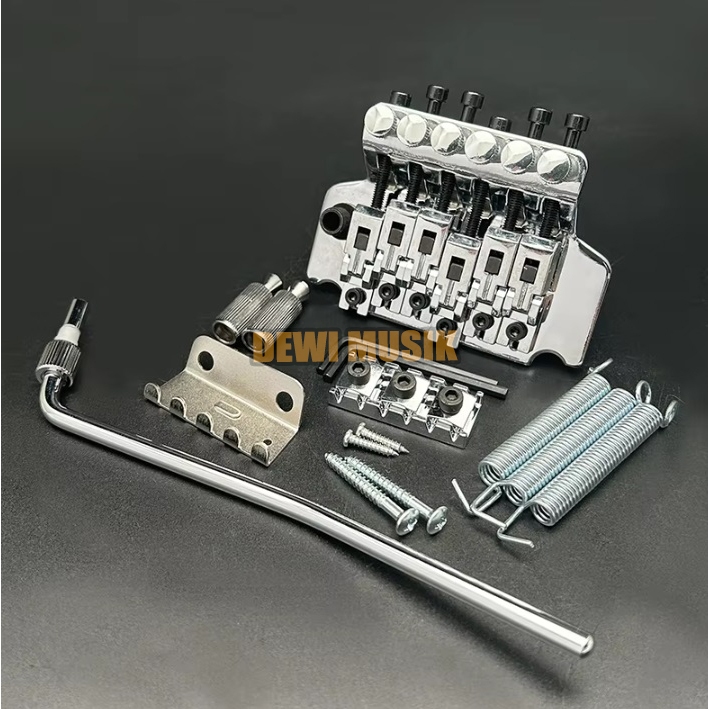 TREMOLO UPDOWN GITAR FLOYD ROSE KOREA WARNA CHROME AG001 / TREMOLO UPDOWN BRIDGE GUITAR (SC3007)