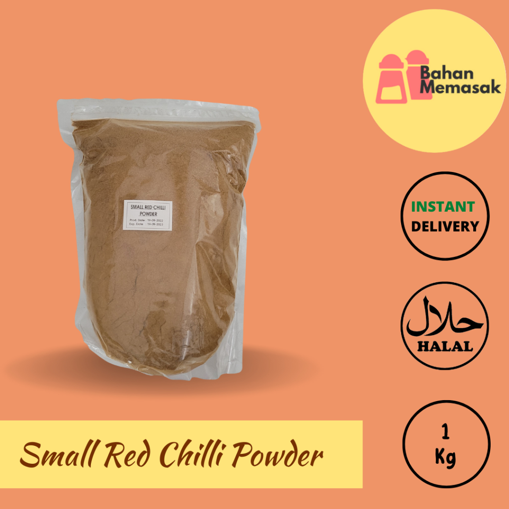 

Small Red Chili Powder/ Bubuk Cabe Rawit 1 Kg