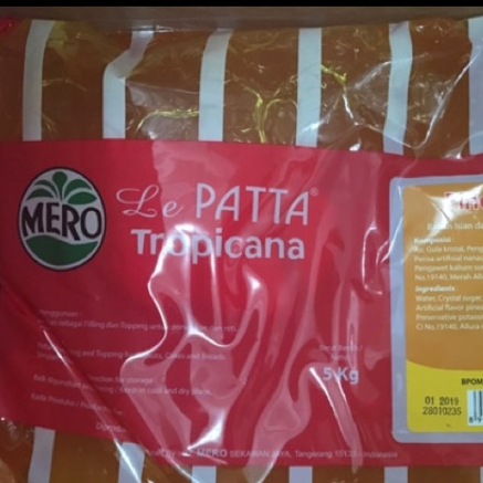 

Selai Nanas Lepatta Kemasan 5kg - Gosend Only!