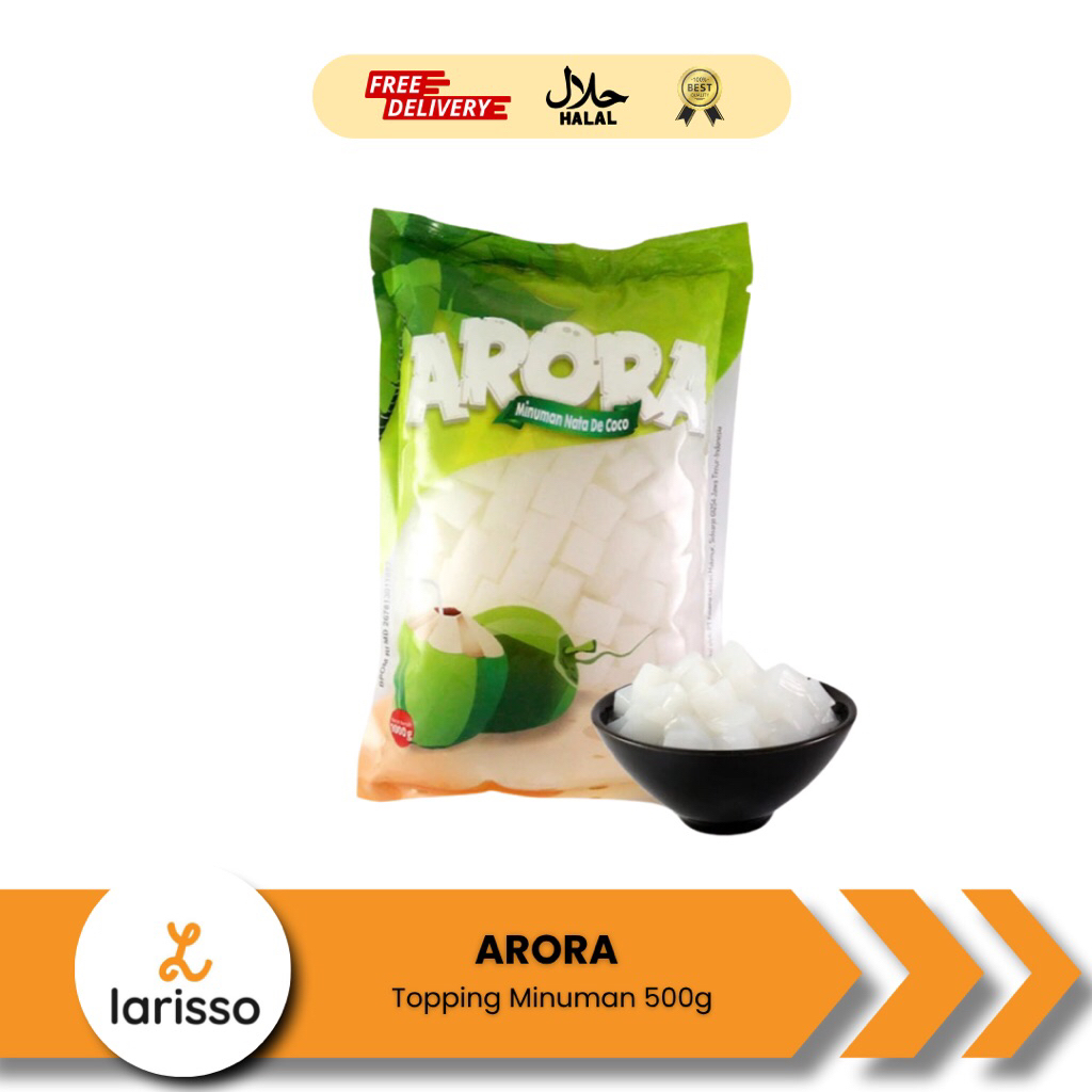 

Arora Nata De Coco Sari Kelapa 500gr - Topping Minuman - Nata Decoco