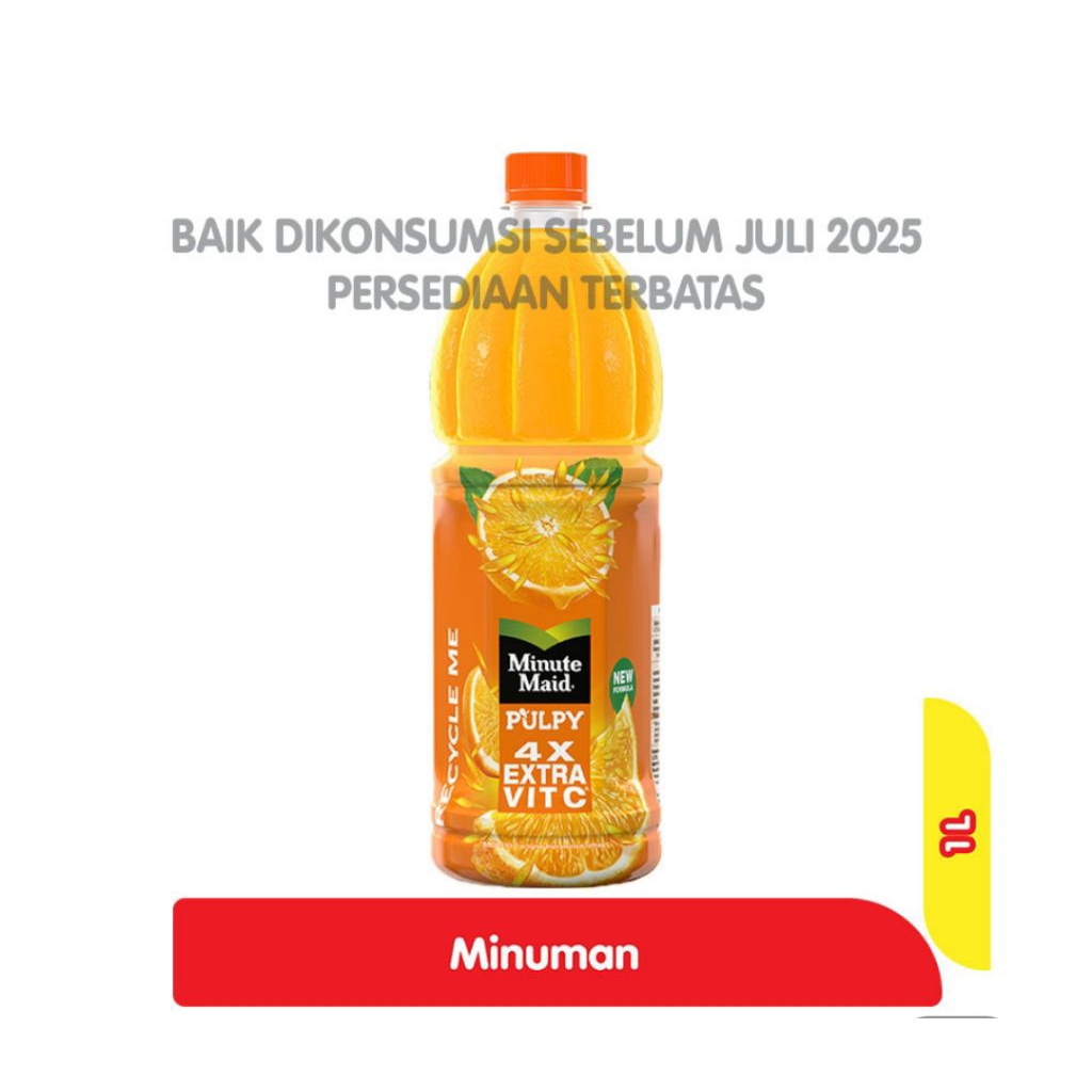 

Minute Maid Pulpy Orange 1 L/ 300ml