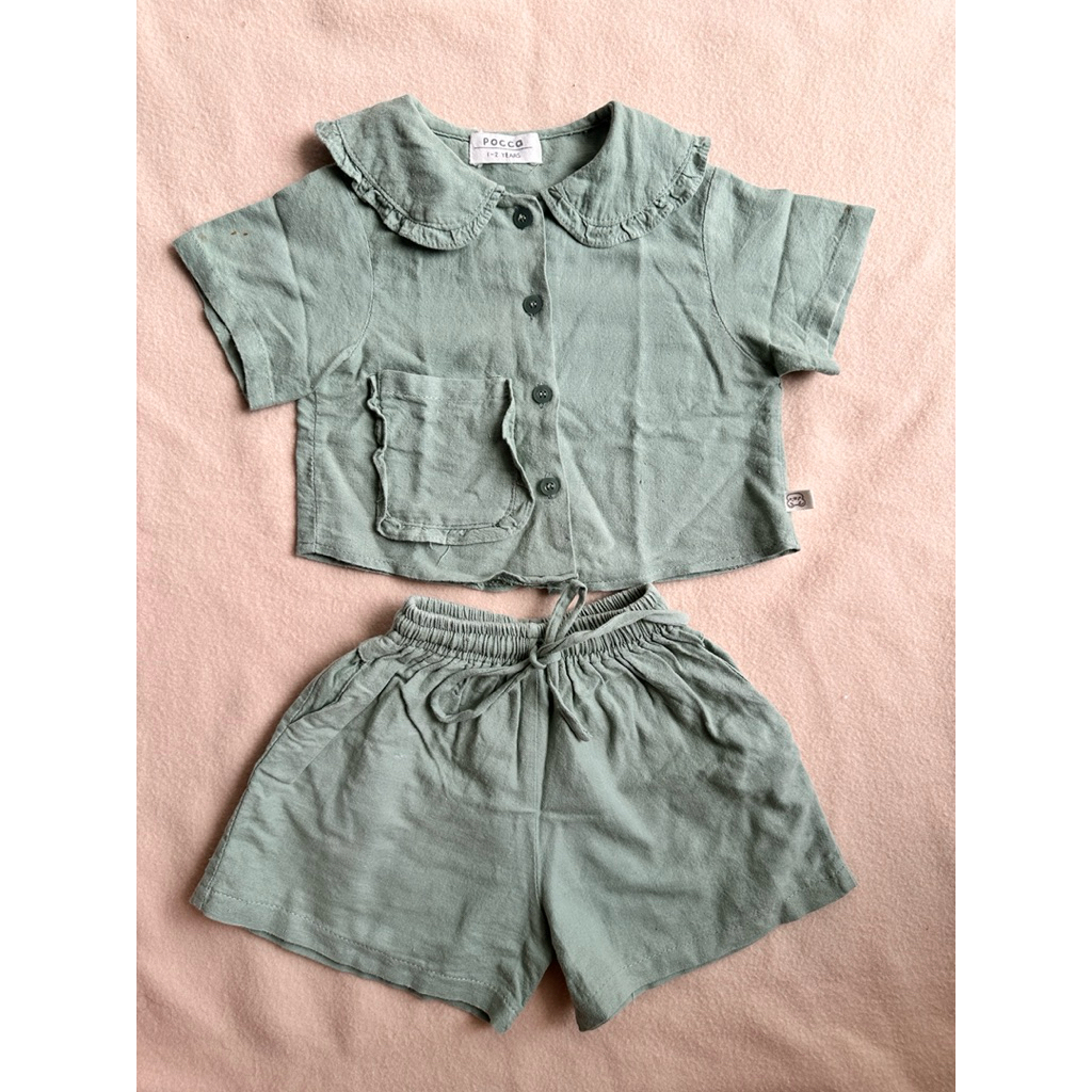 linen set anak perempuan