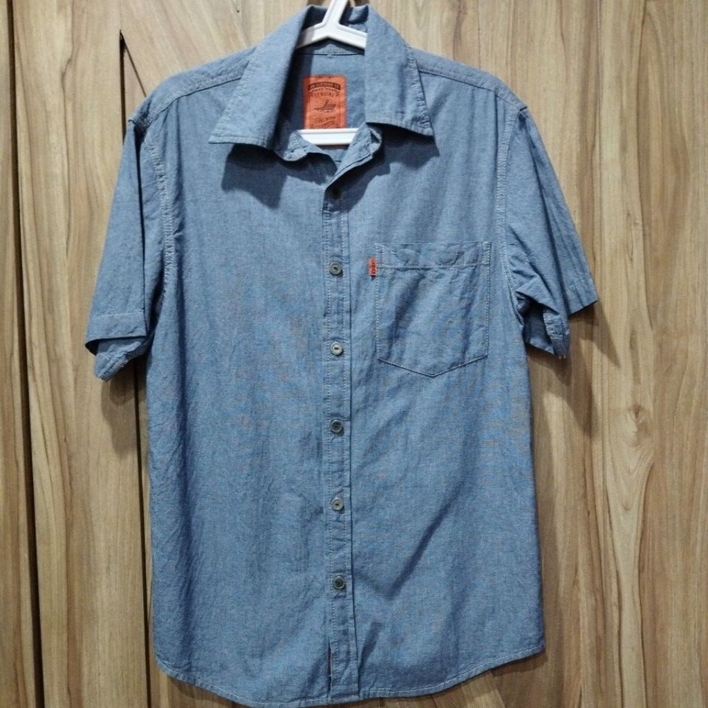 Lea Shirt / Kemeja Brand Lea Lengan Pendek