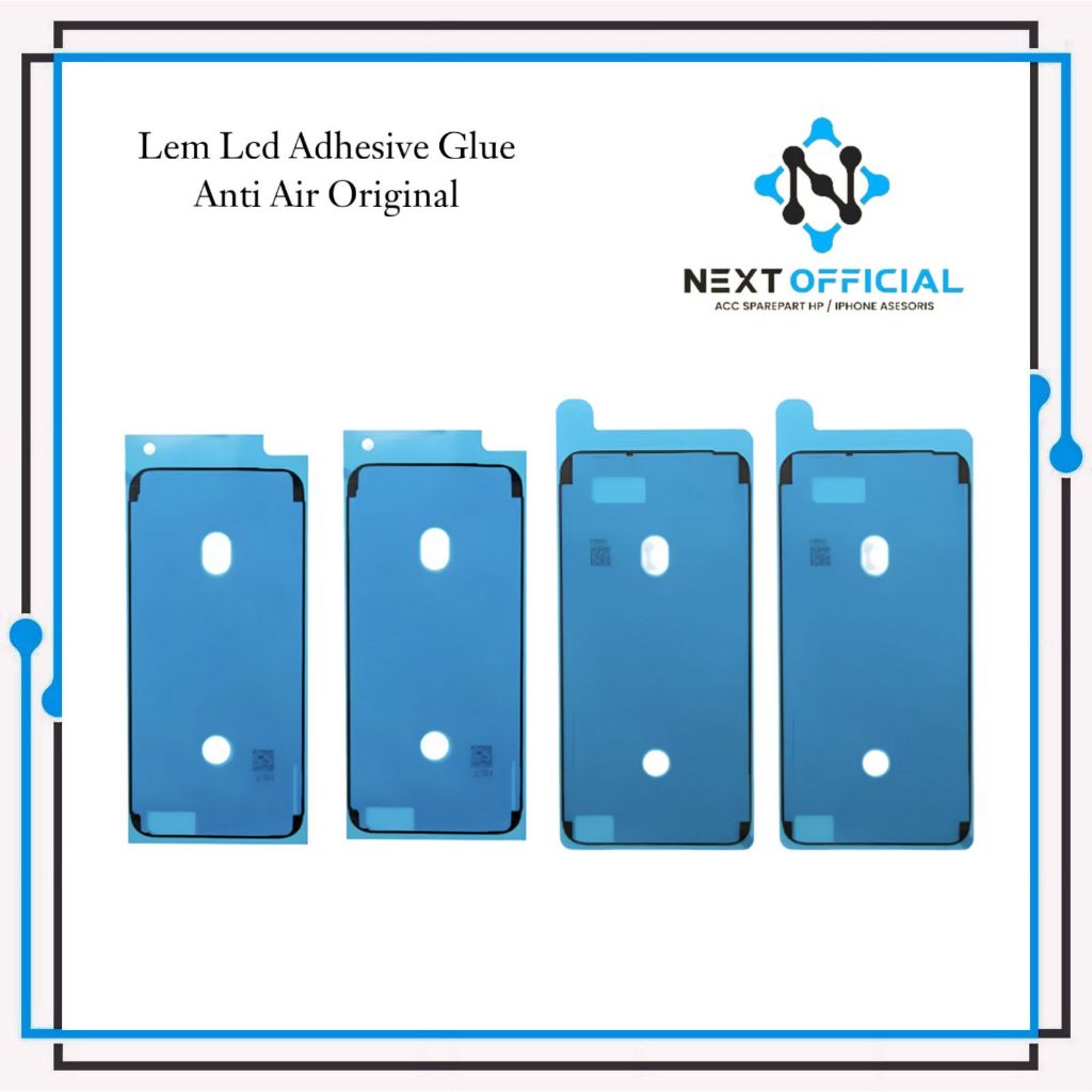 Lem Lcd Adhesive Waterproof Anti Air Lcd Ip Seri 6 - 6s - 6 Plus - 6s Plus Original