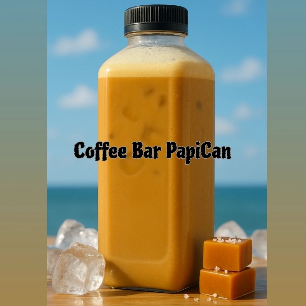 

Salted Caramel Latte 1 Liter Coffee Bar Papican