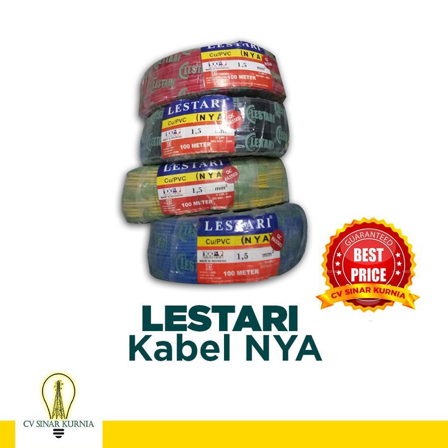 Kabel Listrik NYA 2,5mm 2.5 mm 100M LESTARI | Kabel tunggal | SNI