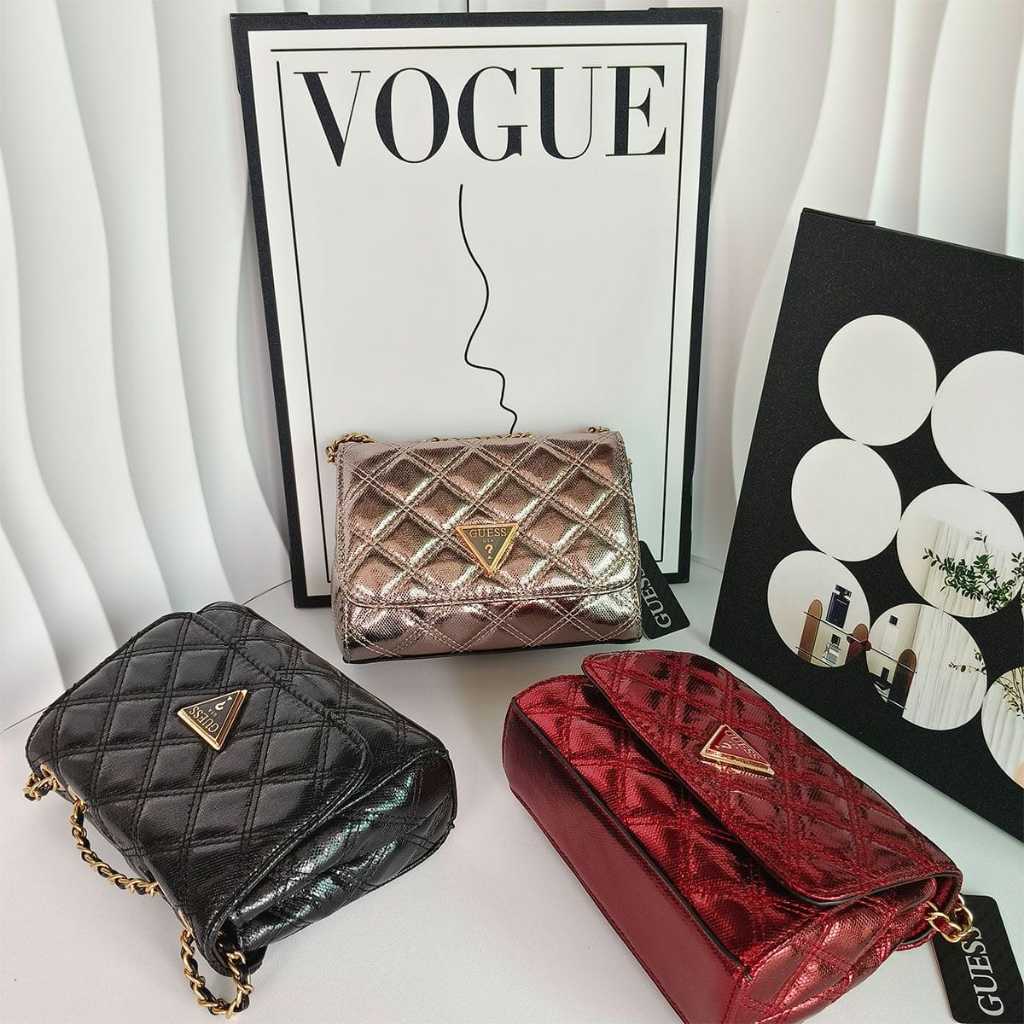 MINI BAG CESSILY - SHOULDERBAG METALIC MINI - TAS BAHU WANITA #2354