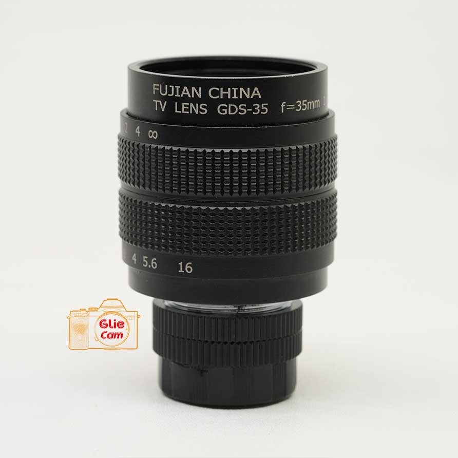 Lensa Fujian 35mm f1.7 Swirly Bokeh dan Adapter untuk Kamera Fuji