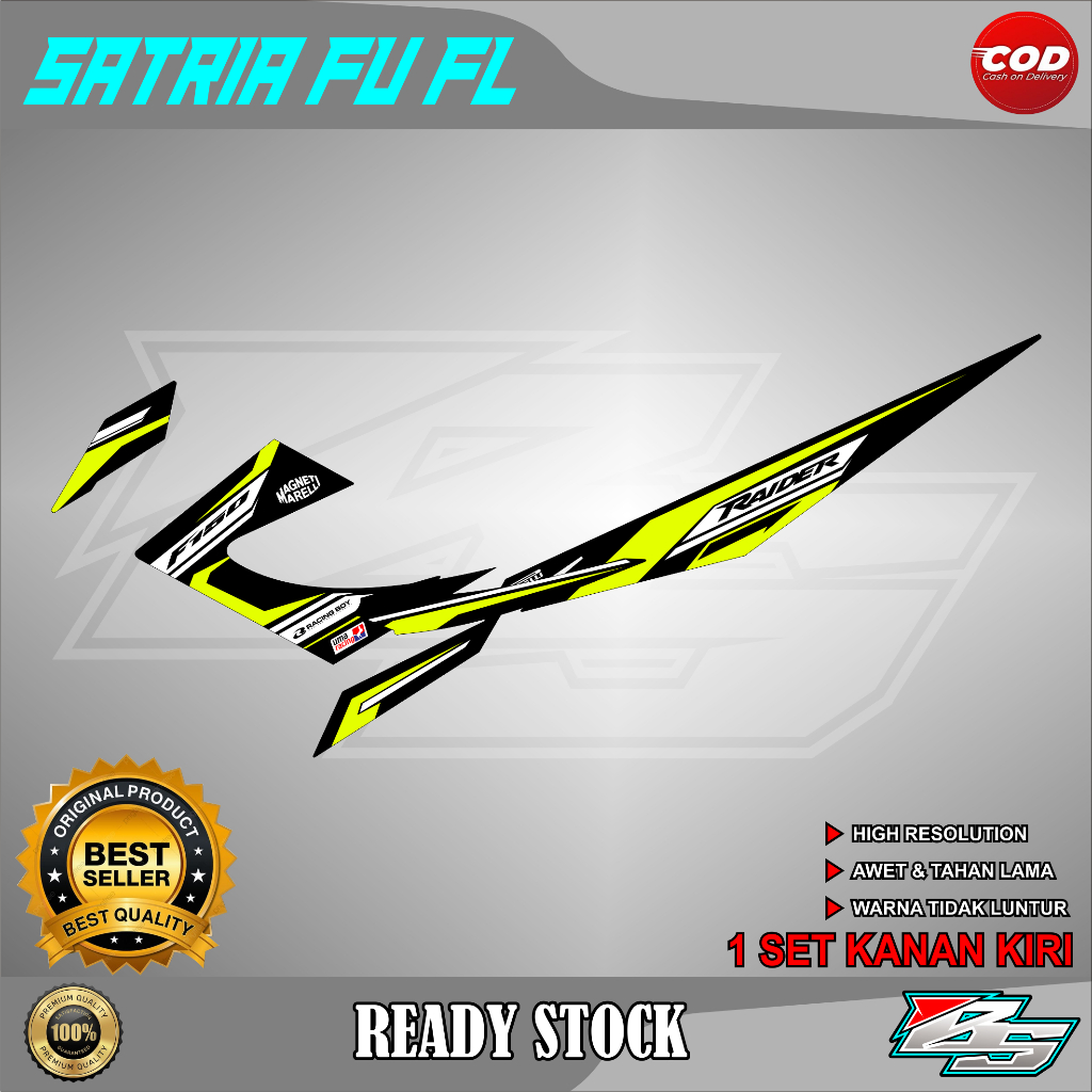 STRIPING VARIASI KEREN SUZUKI SATRIA FU FL / SATRIA FU FACELIFT