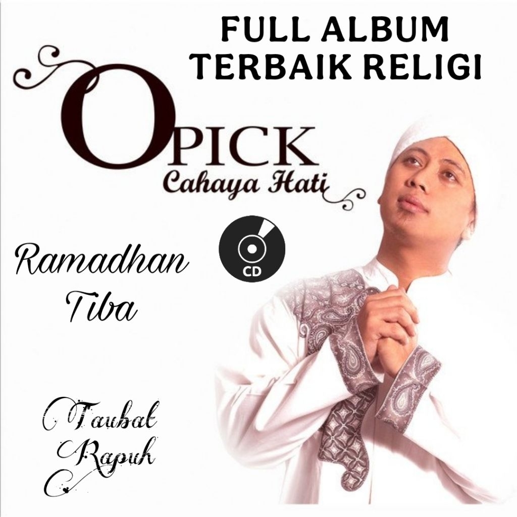 KASET CD AUDIO MOBIL OPICK - CD LAGU RELIGI OPICK FULL ALBUM TERBAIK TERPOPULER - CD MUSIK RELIGI SH