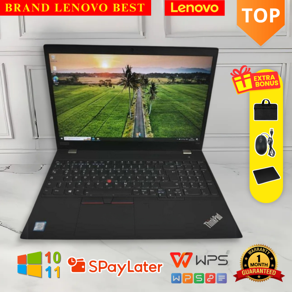 Laptop Lenovo Thinkpad T570 T580 T590 Core i5/i7 Layar 15,6 Inch MURAH DAN BERGARANSI
