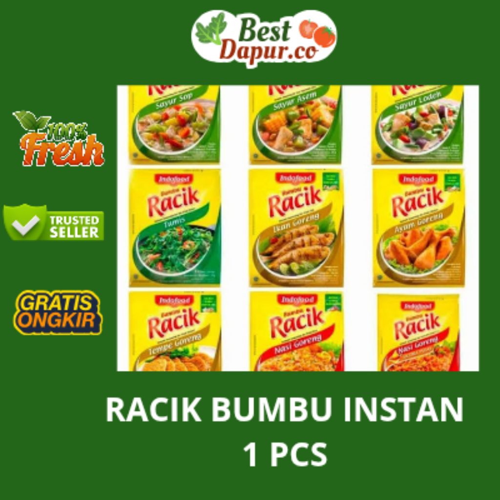 

RACIK BUMBU INSTANT -- 1 PCS -- Bess Dapur .Co