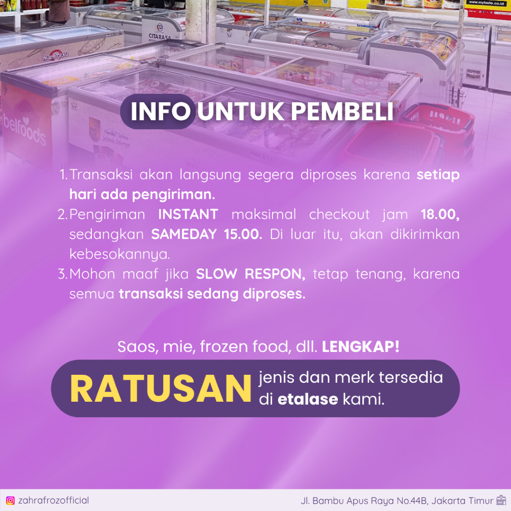 

RB CHAMP SOSIS BAKAR JUMBO 500 GR