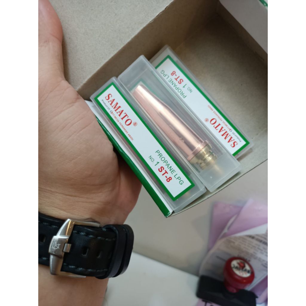 mata blender samato nozle cutting st8 no 1 / cutting tip strong 8 #1 / mata blender las potong samat