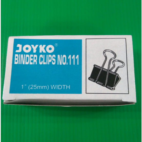 

Binder Clips No 111 Penjepit / Klip Kertas