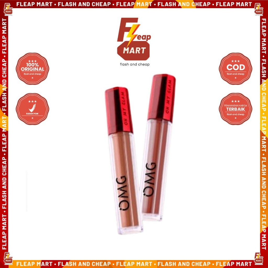 OMG Oh My Glam Matte Kiss Lip Cream Ombre Series