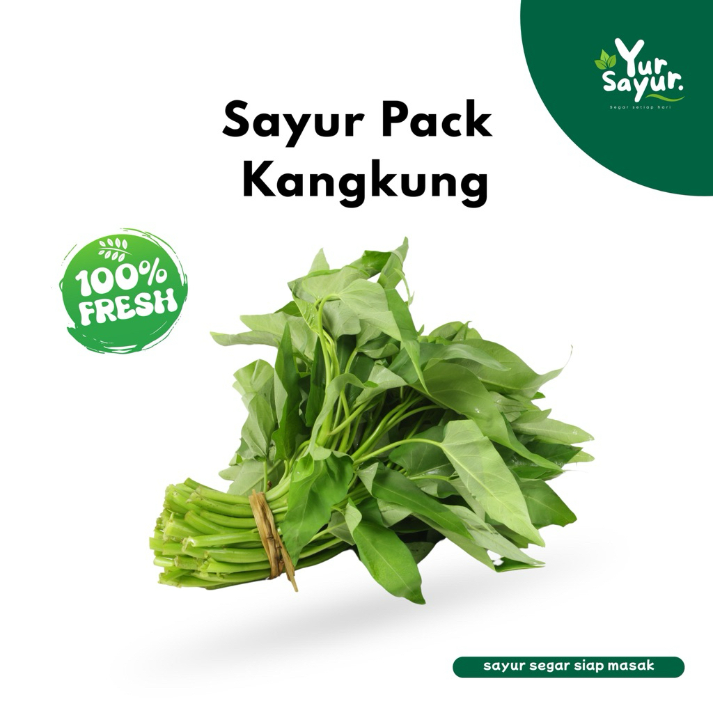 

YUR SAYUR - 1 IKAT Sayur Kangkung Fresh dari Petani Masak Jadi Lebih Lezat