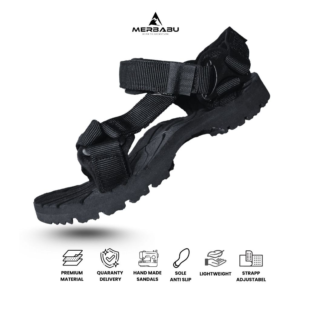Merbabu Sandal Gunung Summit Grip Sandal Outdoor Garansi 1 Tahun