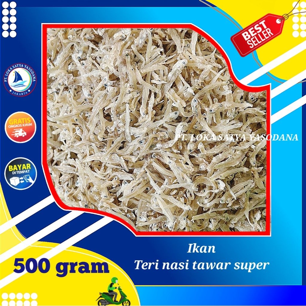 

ikan teri nasi tawar super 500gram